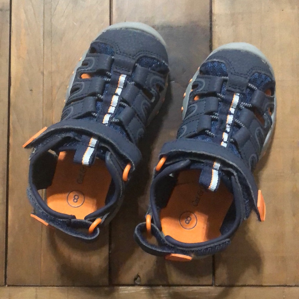 Cat & Jack sandals. Toddler 8. Barely worn